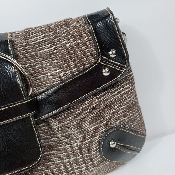 Merona Tweed Women's Shoulder Handbag - Picture 3 of 12